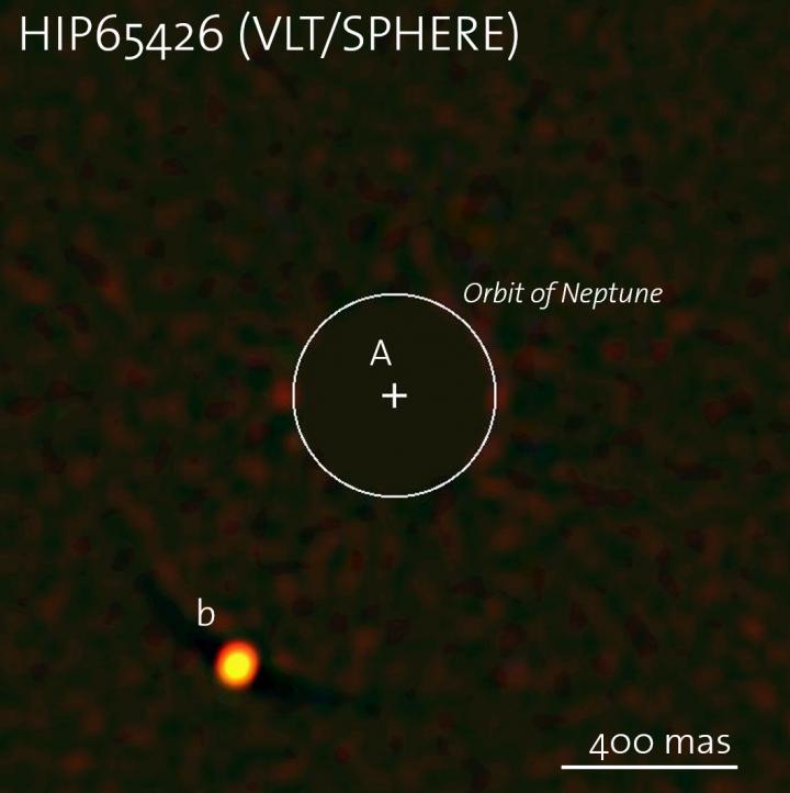 Picture taken by SPHERE