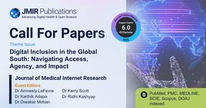 The Journal of Medical Internet Research invites submissions on Digital Inclusion in the Global South