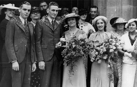 1930s Wedding