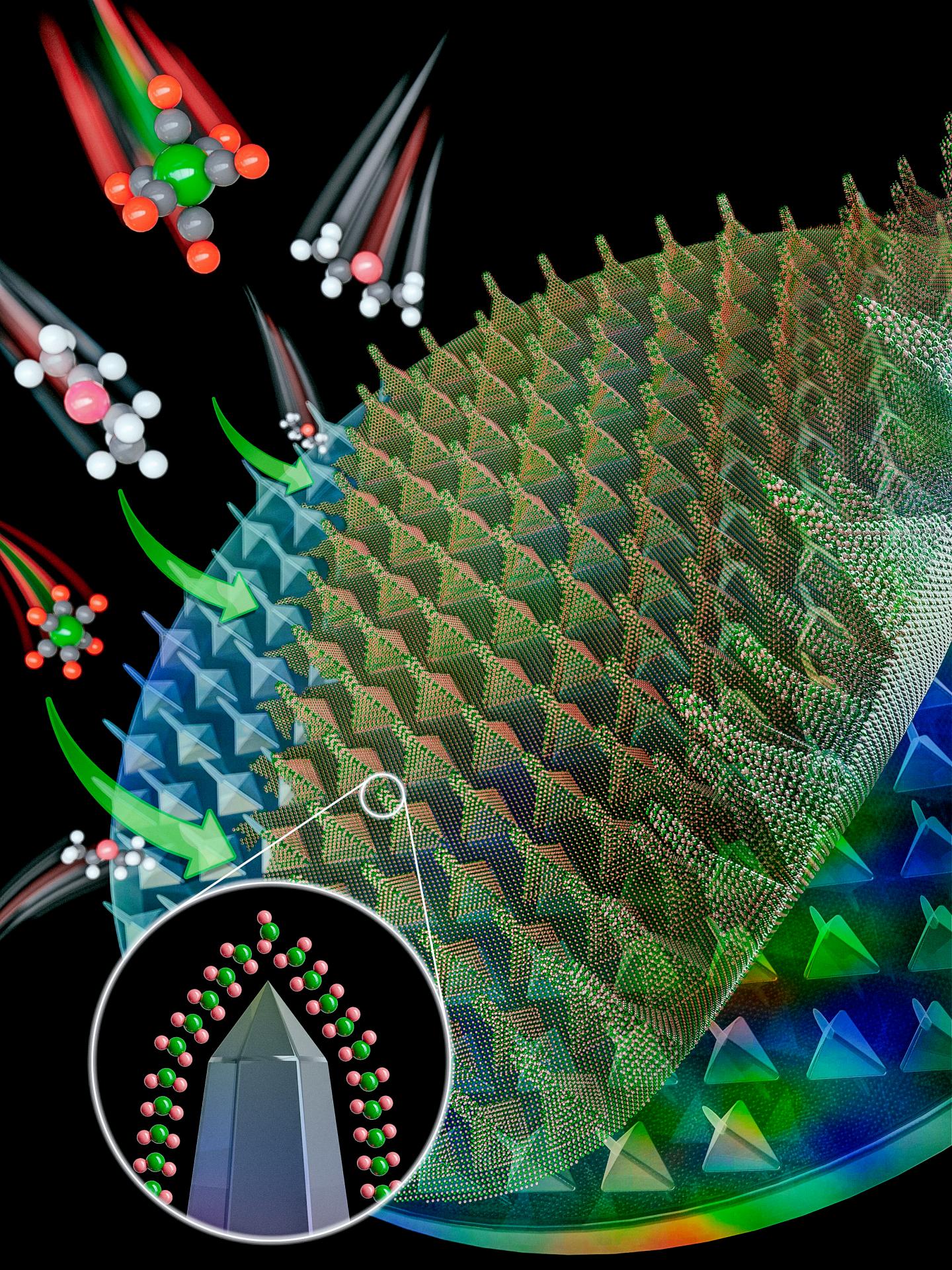 Atomically Thin Three-Dimensional Membranes of Van Der Waals Semiconductors by Wafer-Scale Growth (1