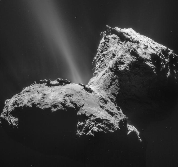 Rosetta NavCam Mosaic