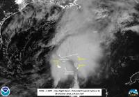 Suomi NPP Nighttime Image of Nestor