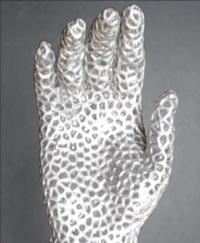 Liquid metal hand
