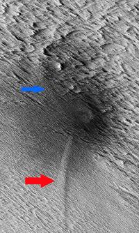 Scimitars Caused by Shockwave Interference