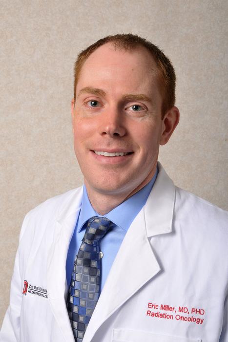 Eric Miller, MD, PhD, principal investigator of the trial and associate professor of radiation oncology at The Ohio State University Comprehensive Cancer Center