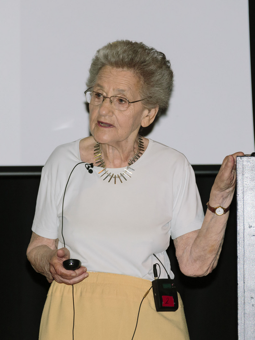 Dr Olga Kennard presents at the CSD 50th anniversary conference