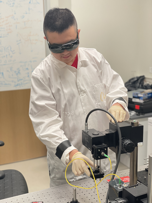 OU doctoral student in Tang's research group