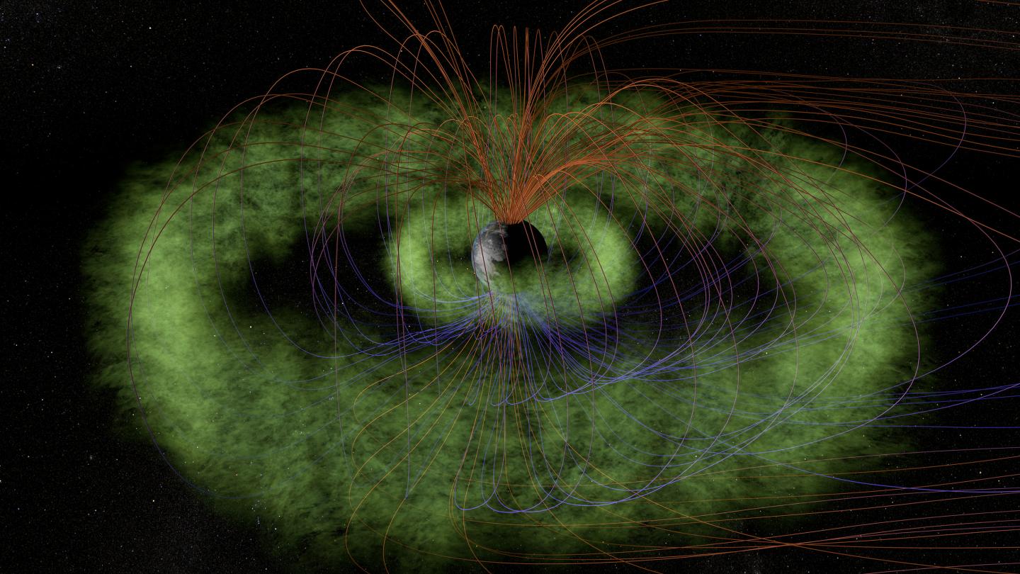 Illustration of Van Allen Belts