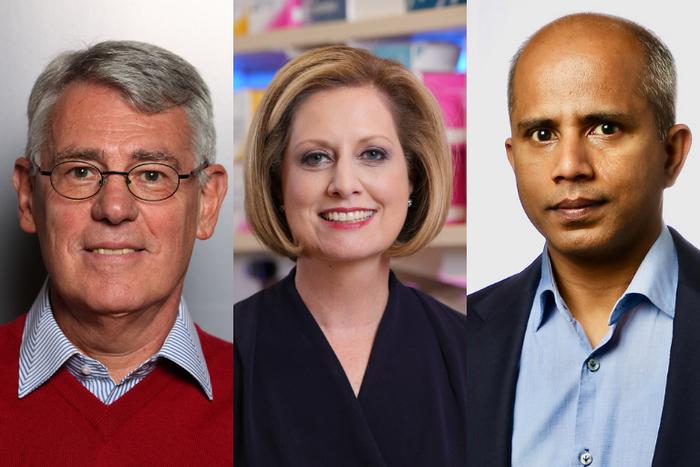 Three diabetes researchers