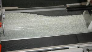 High angle of DynamiX during an experiment.