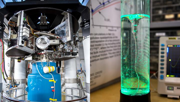 Rotating Cryostat