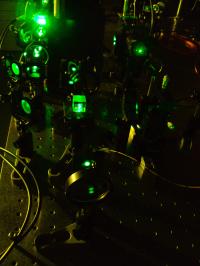 Experimental Setup for Slow Light in the Liquid Crystals Medium