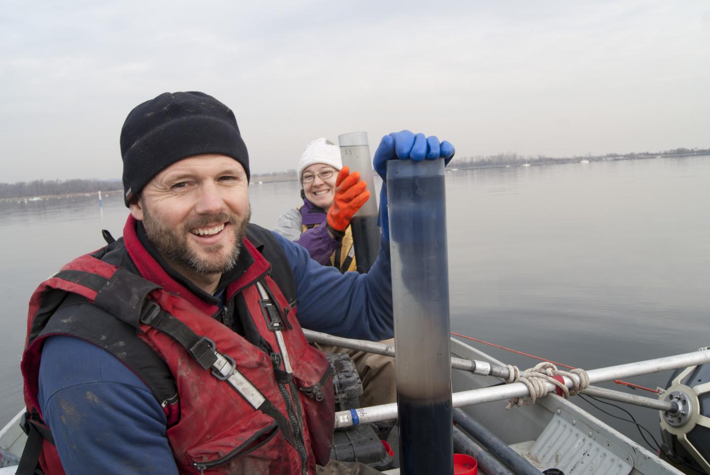 Jon Woodruff and Ph.D. student Christine Brandon, University of Massachusetts at Amherst