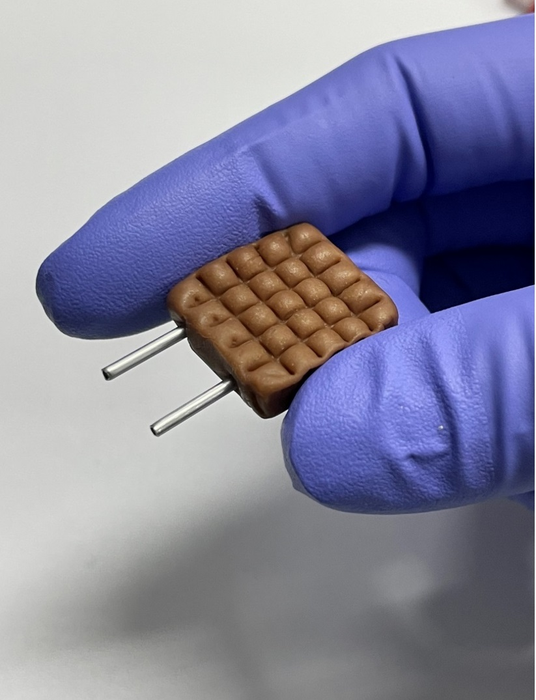 Licking a Tootsie Roll® sensor to monitor health