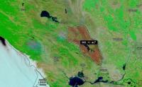 Square Mileage of Burn Scar from LNU Lightning fire Complex