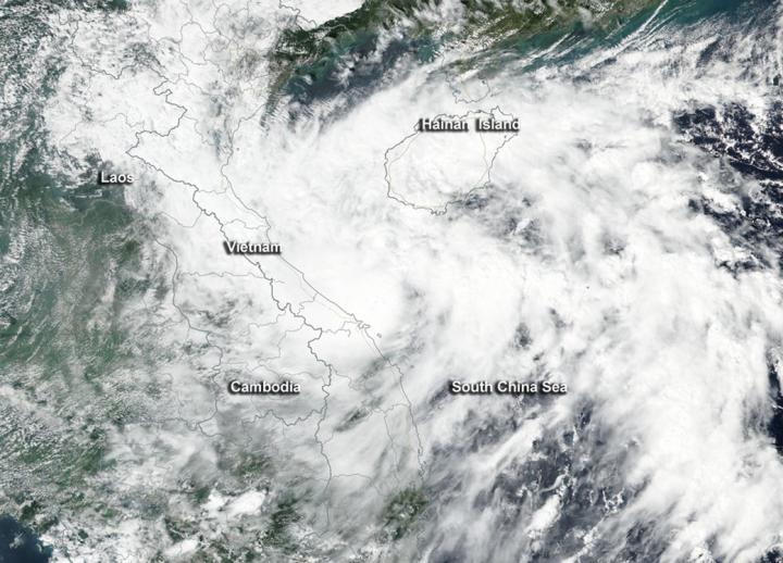 Suomi NPP Image of Aere