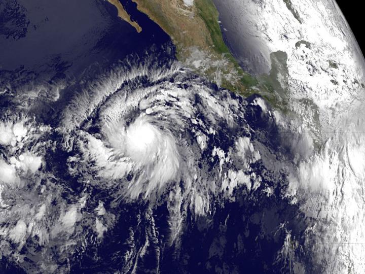 GOES-West Image of 01E