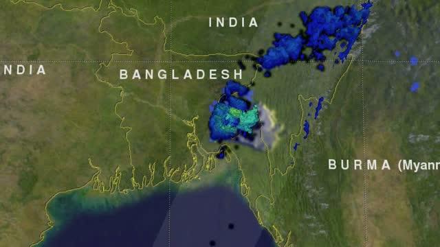 GPM Video of 04B's Remnants