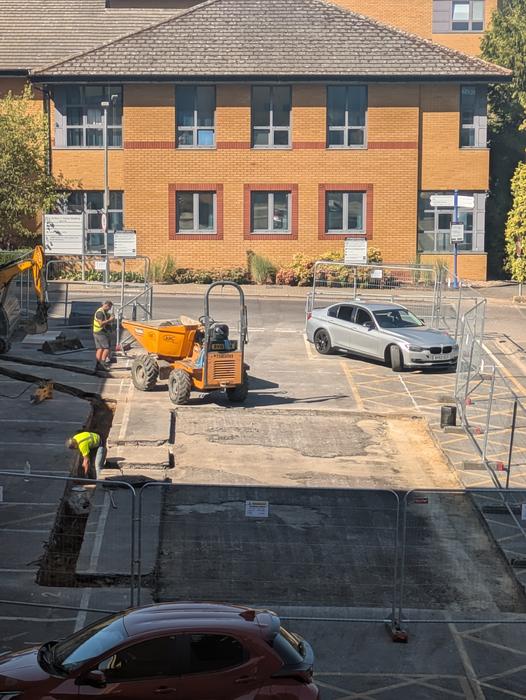 Construction of thermo-active road system