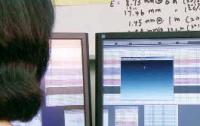 Researcher Inspects Eye Data