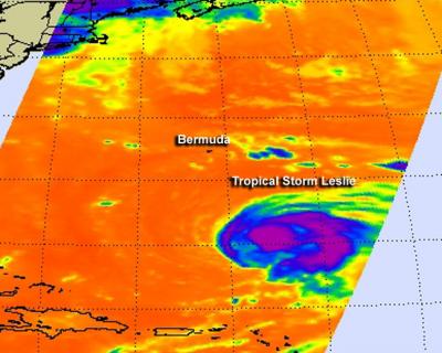 Tropical Storm Leslie's Cold Water Problem