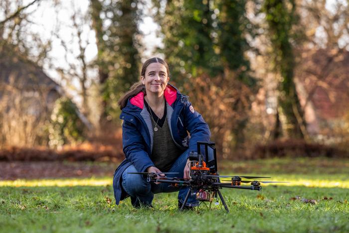 Jacqueline Degen wants to use a drone and special lightweight transponders to study the flight paths of moths.