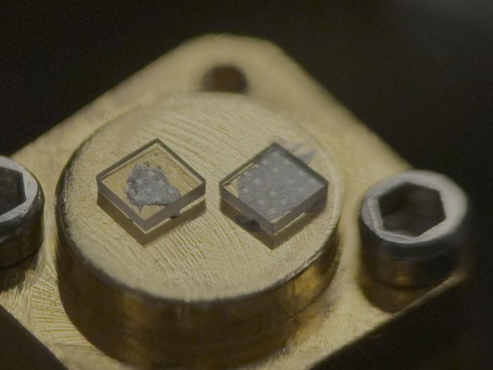 GaP on diamond chips