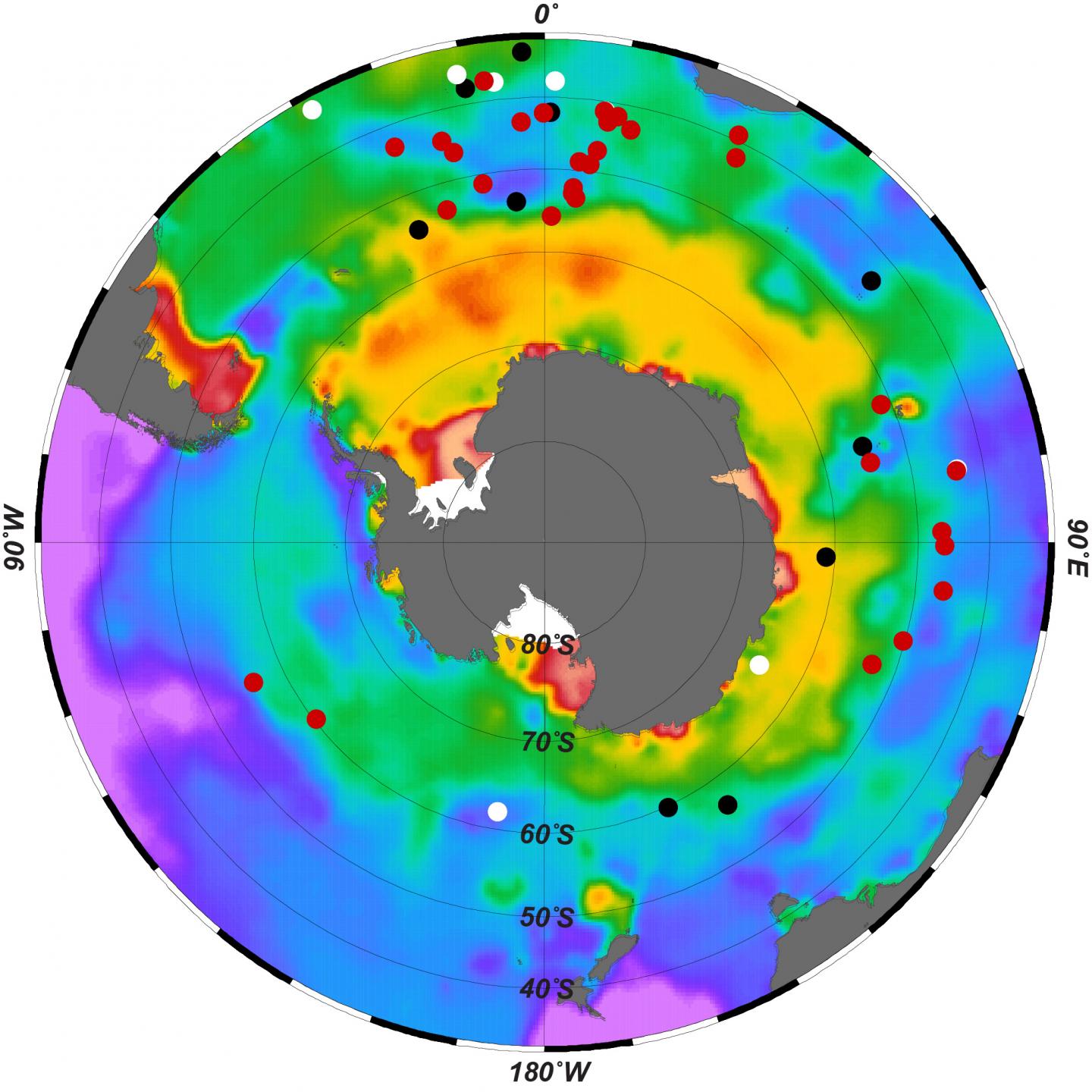 Oxygen at Bottom of the World