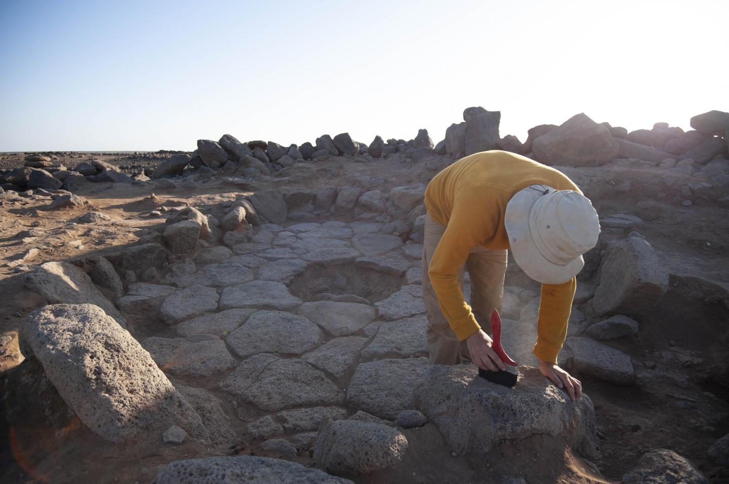 Excavation of Structure 1 at Shubayqa 1