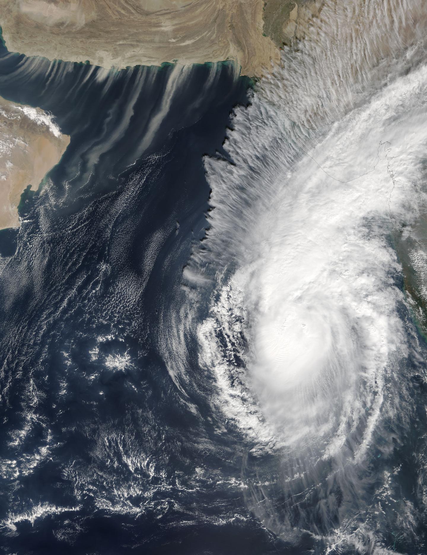 Terra image of Ockhi