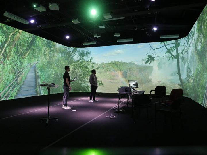 Panoramic Photography of Iguazu Falls Presented in the CRAIVE Lab