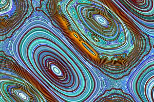 Predicted motions of particles in a fusion reactor