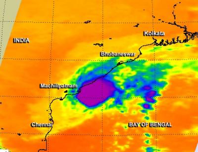 AIRS Image of Helen