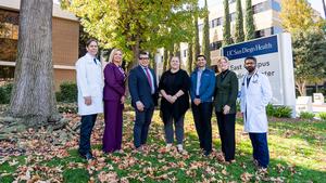 Leaders at East Campus Medical Center at UC San Diego Health