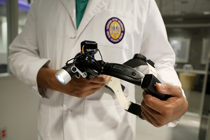 LSU-patented surgical headlamp