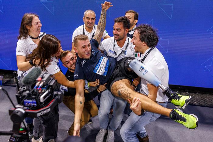 Omnia's team secured first place in the leg prosthesis race at Cybathlon 2024