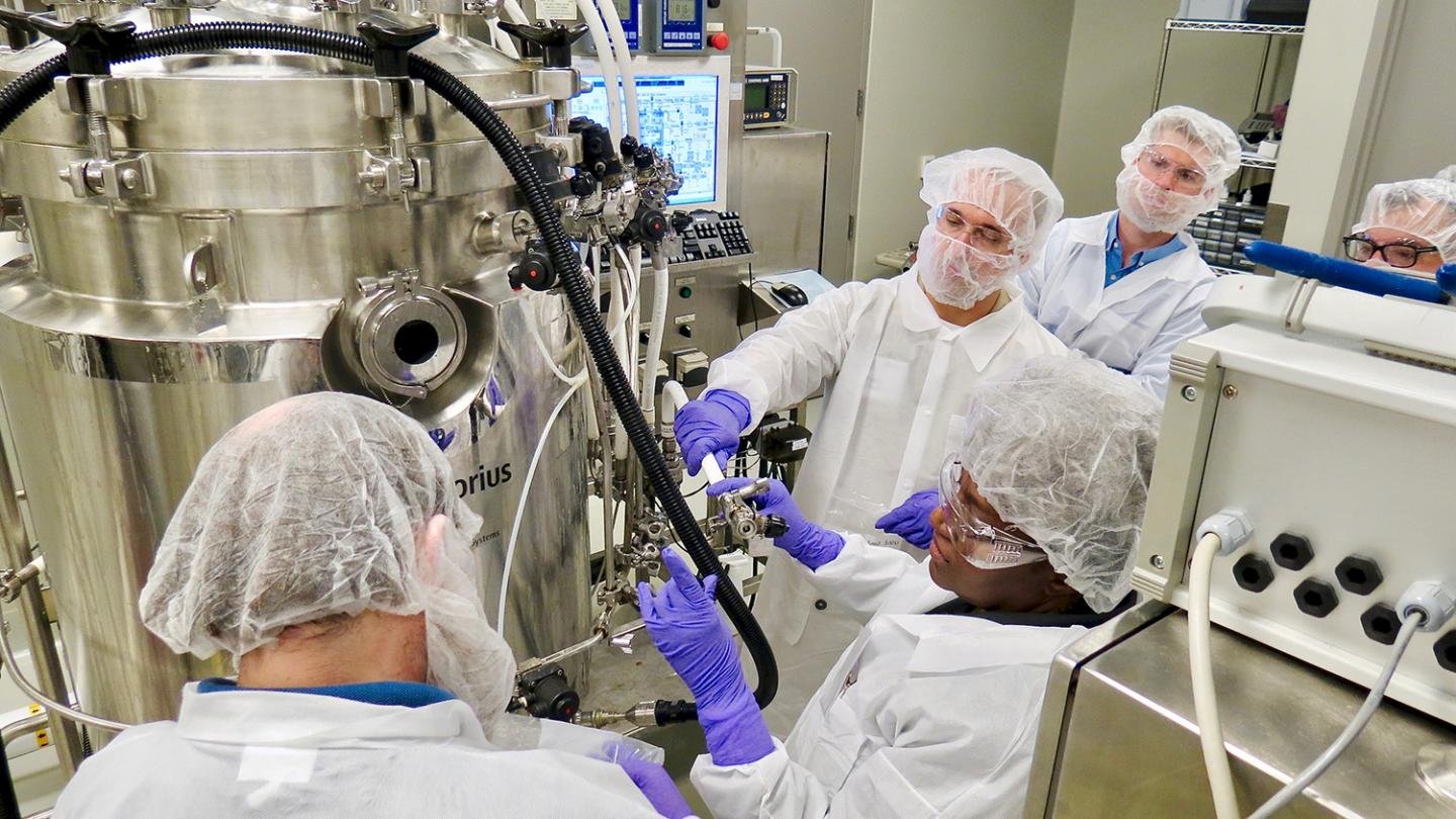 New Grant Focuses on Biomanufacturing