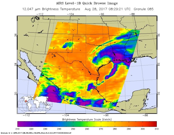AIRS Image of Harvey