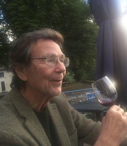 Clinical trial participant Robert Brightman lived for roughly two years after starting the trial. He is seen here on vacation in France in 2021. Photo credit: Maria Lepowsky