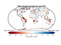 Anomalies in Water Storage