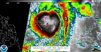 Suomi NPP Infrared Image of Kammuri