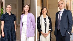 Dr Laura Ley Greaves, Dr Rachel Feeney, Emeritus Professor Lindy Willmott and Professor Ben White
