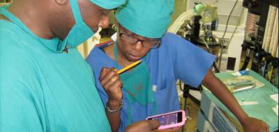 The Phone Oximeter in Use