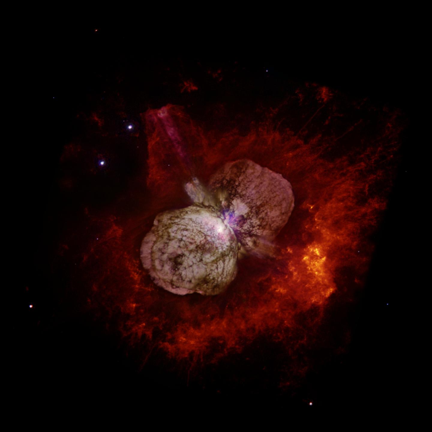Hubble Image of Homunculus Nebula