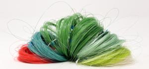 Rainbow biofibers