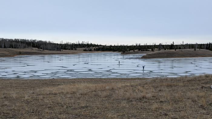 Last Chance Lake in late fall
