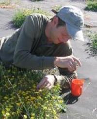 Jonathan Levine Conducting His Biodiversity Research