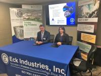 Michael Paulus, Eck Industries President Kiley Eck Hayon, DOE/Oak Ridge National Laboratory 