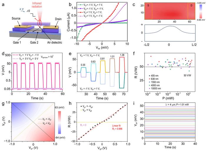 Dual-gate programming of the SrTiO3 photothermoelectric response