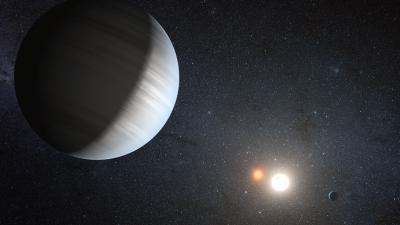 Artist's Impression of the Kepler-47 System